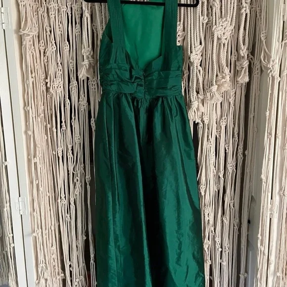 ALFRED SUNG | Dresses | Alfred Sung Pine Green Dress | Poshmark